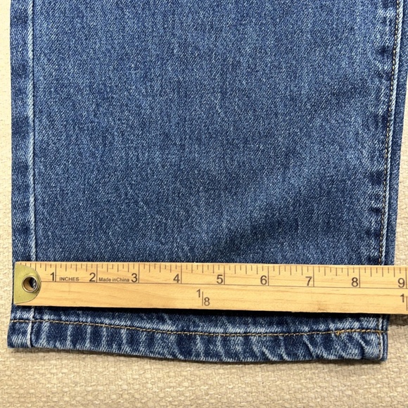 BlankNYC The Baxter Jeans Mens 30 Blue Ribcage Straight Leg Denim High Rise - Picture 13 of 13